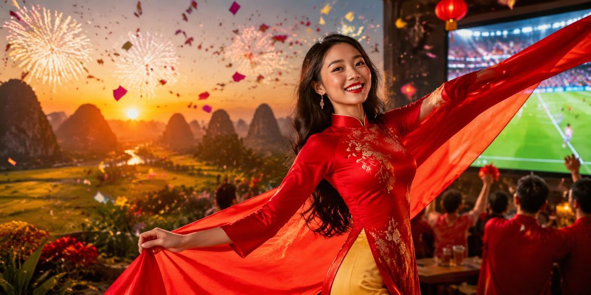 Người dùng tại Ninh Bình nhận cashback và bonus trong trang phục áo dài truyền thống